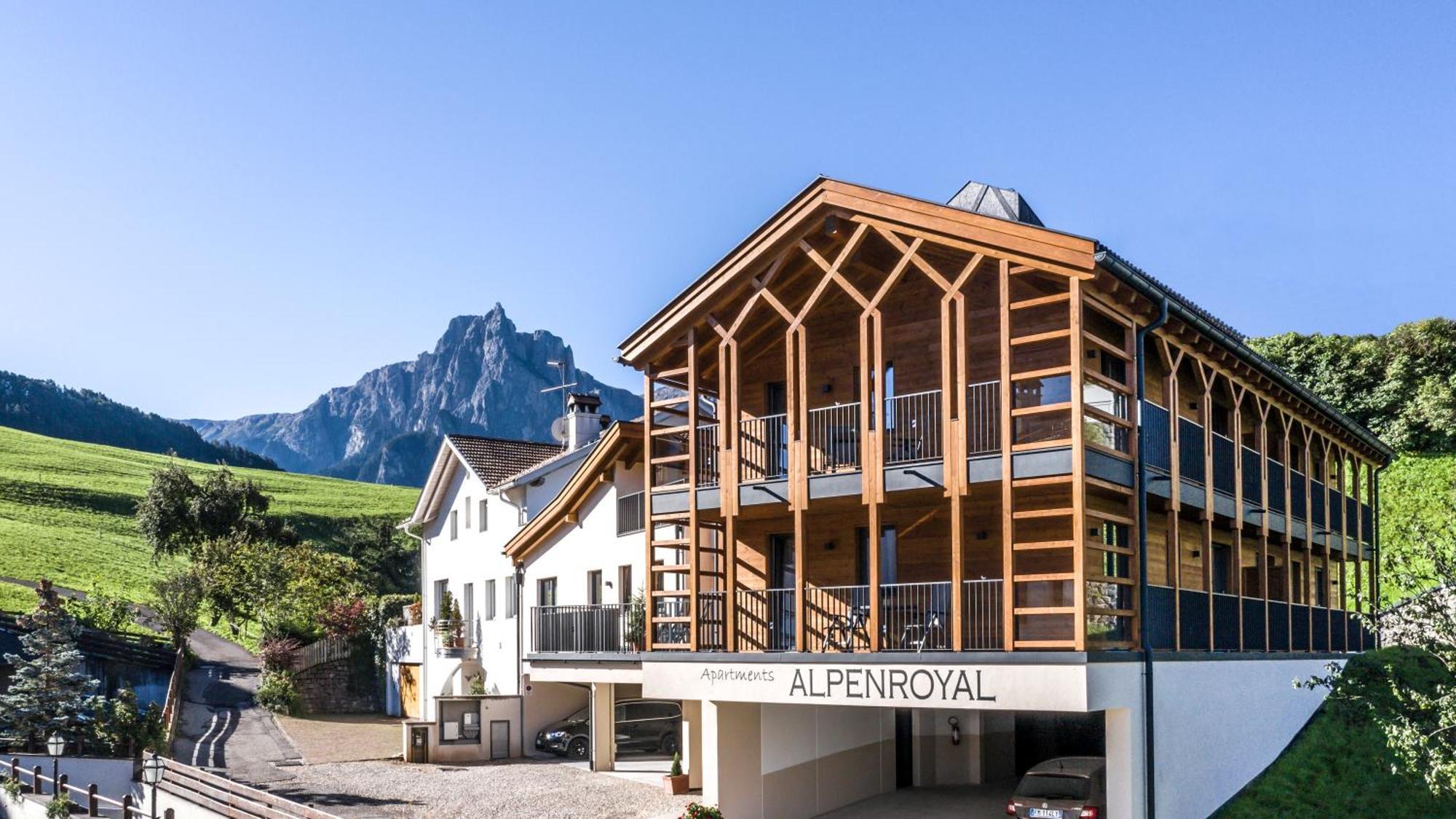 Hotel Alpenroyal Castelrotto Eksteriør billede